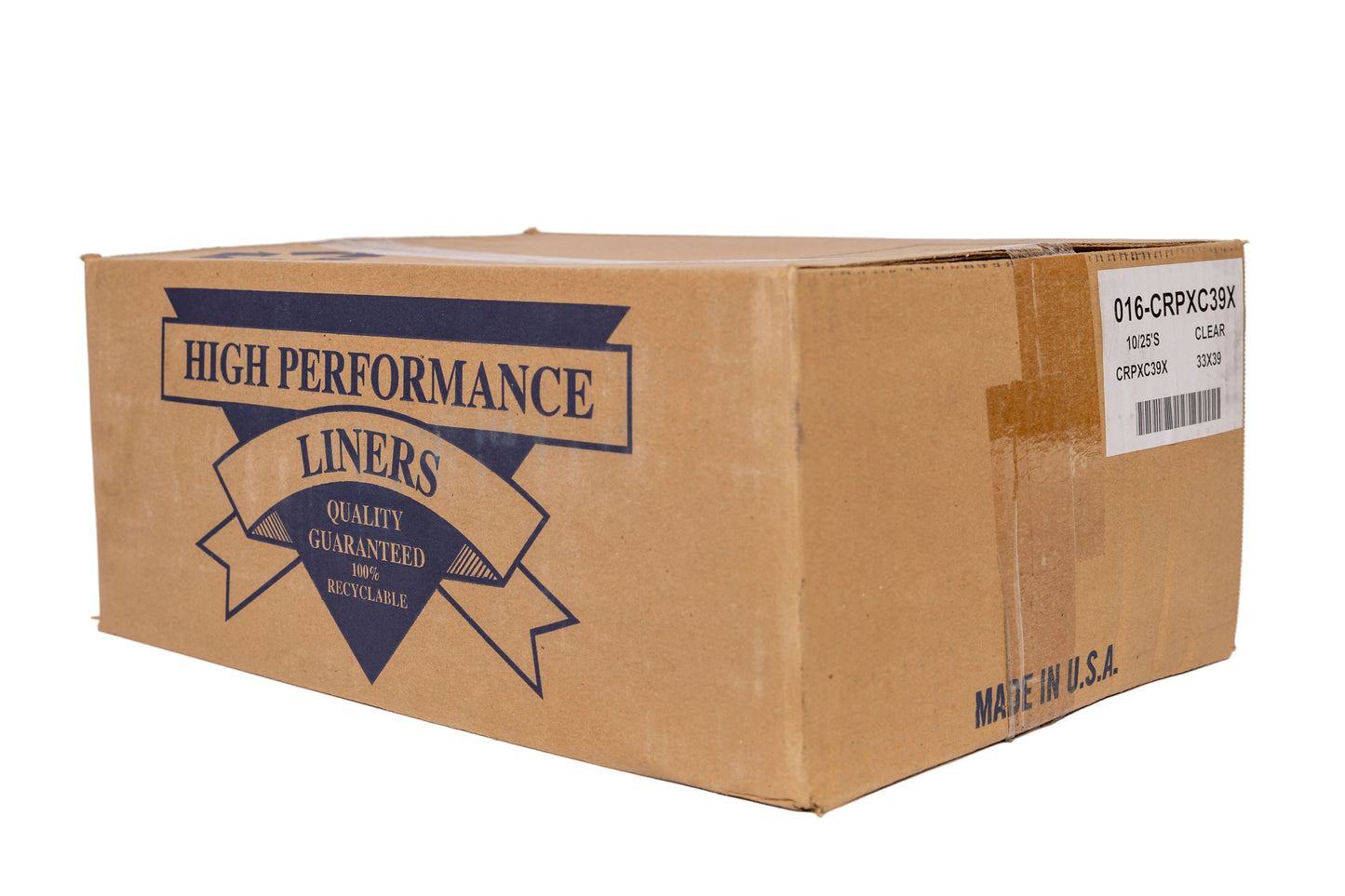 Can Liner 33"x39" Clear