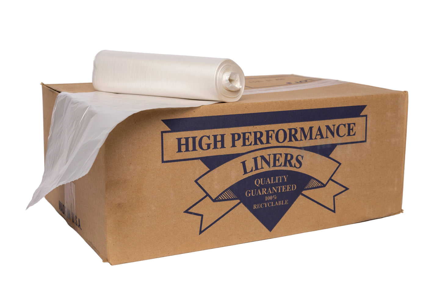 Can Liner 33"x39" Clear