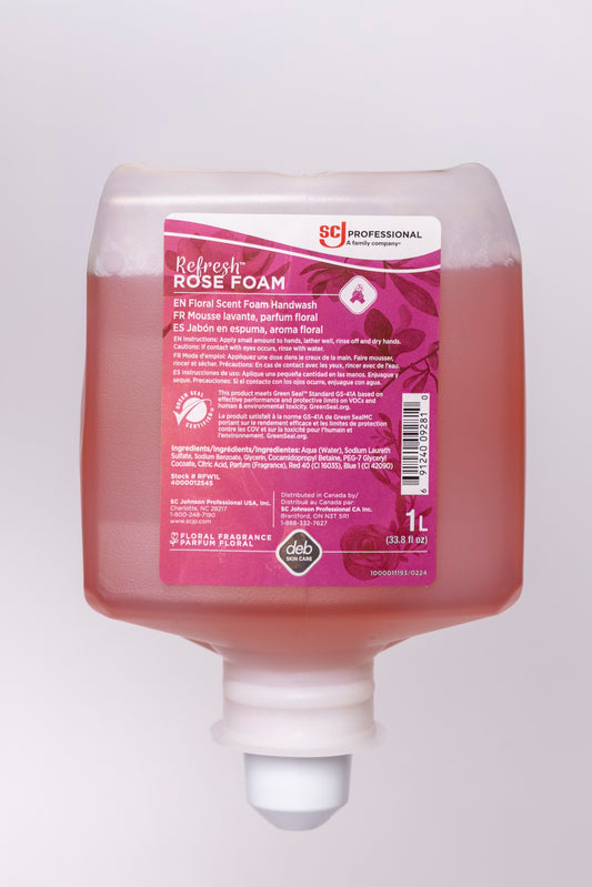 Rose Foam Handsoap Refill